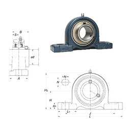 Rodamiento UCPX09-28 FYH