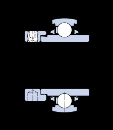 Rodamiento YELAG 205 SKF