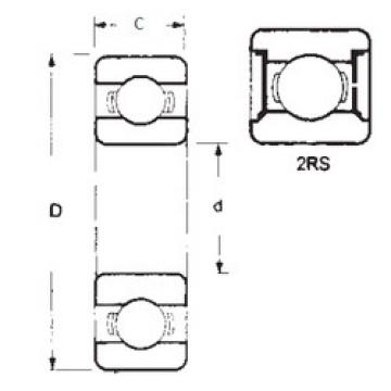 Rodamiento 62202-2RS FBJ