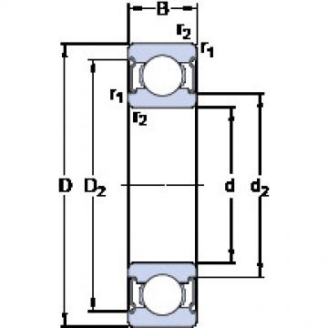 Rodamiento W 618/8-2Z SKF