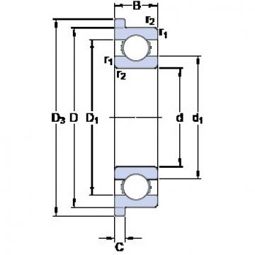 Rodamiento W 61702 R SKF