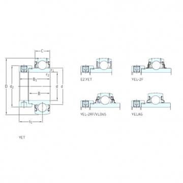 Rodamiento YEL209-112-2F SKF