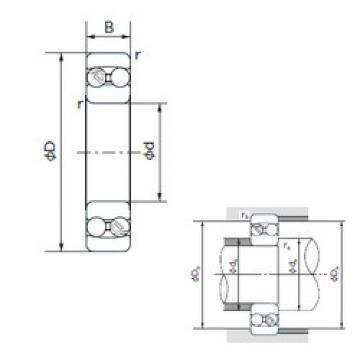 Rodamiento 1306 NACHI