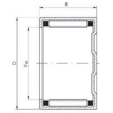 Rodamiento BK1812 ISO