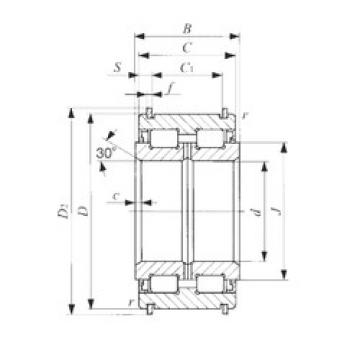 Rodamiento NAS 5030ZZNR IKO