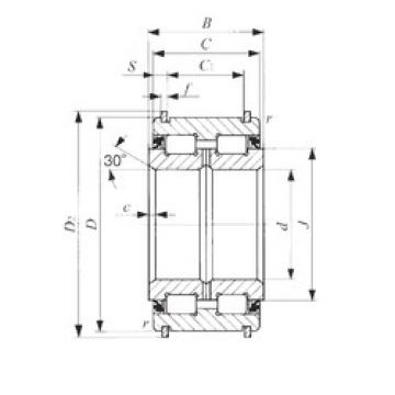 Rodamiento NAS 5064UU IKO