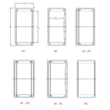 Rodamiento BK2516 SKF