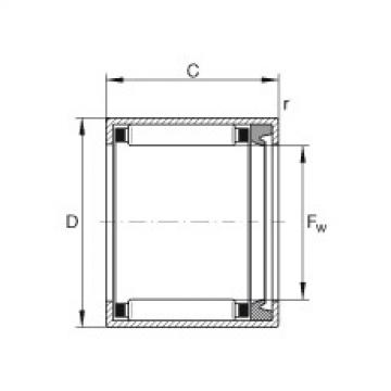 Rodamiento HK5022-RS INA