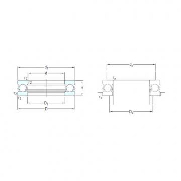 Rodamiento 51118 SKF