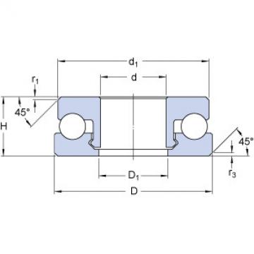 Rodamiento 51108 V/HR11Q1 SKF