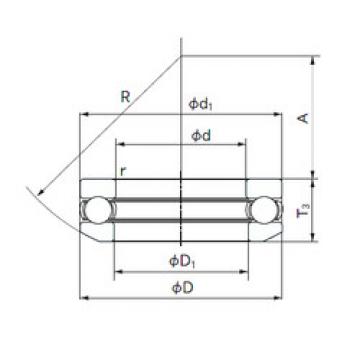 Rodamiento 53334 NACHI