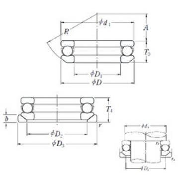 Rodamiento 53336XU NSK