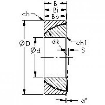 Rodamiento GAC45N AST