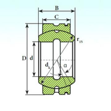 Rodamiento GE 45 XS K ISB