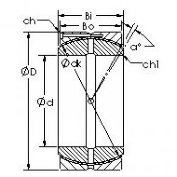 Rodamiento GEC600HCS AST