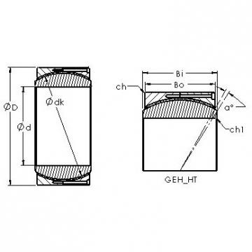 Rodamiento GEH110HT AST