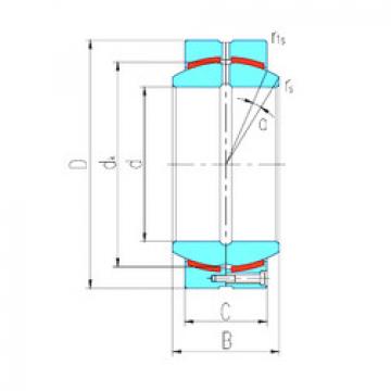 Rodamiento GEH400HCS LS