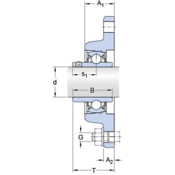 Rodamiento FYT 1.3/4 TF/VA228 SKF