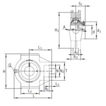 Rodamiento RTUE25 INA