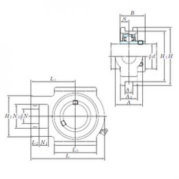 Rodamiento UCT208-25 KOYO