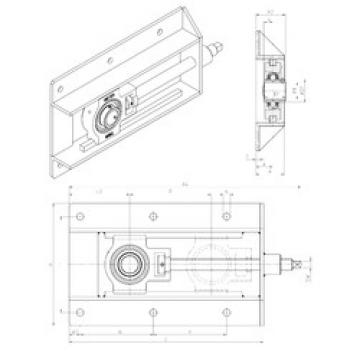 Rodamiento UCT213+WB SNR