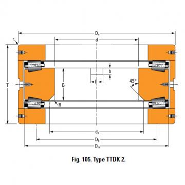 Bearing T10400F Thrust Race Double