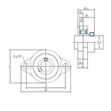 Rodamiento ALF203 KOYO