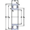 Rodamiento W 6006-2RS1 SKF