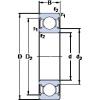 Rodamiento W 618/8-2Z SKF