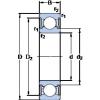 Rodamiento W 6002-2RZ SKF #1 small image