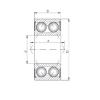 Rodamiento 3202-2RS ISO