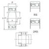 Rodamiento 5304-2RS KOYO