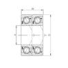 Rodamiento 7201 ADT ISO