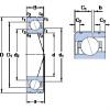 Rodamiento 71910 CE/P4AL SKF