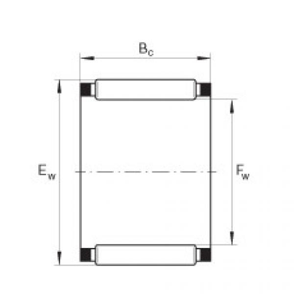 Rodamiento K3X5X9-TV INA #1 image