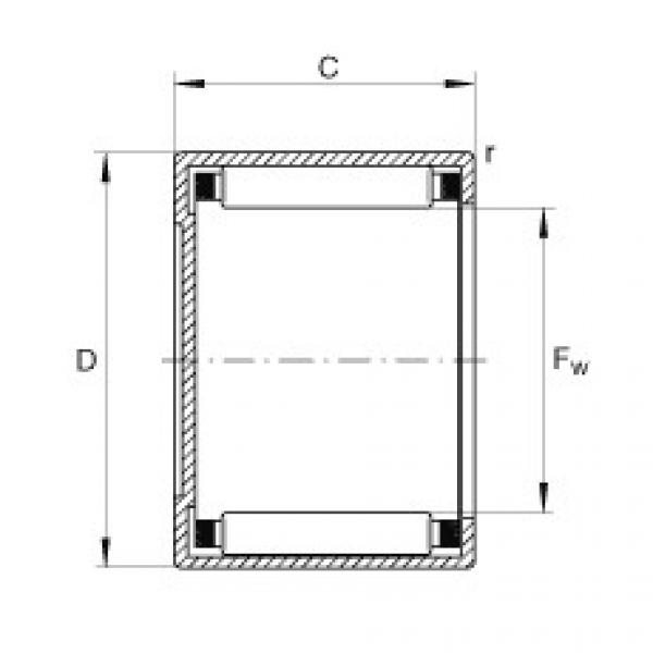 Rodamiento BCE59 INA #1 image