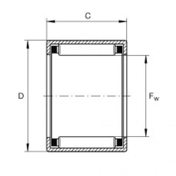 Rodamiento SCH1412 INA #1 image