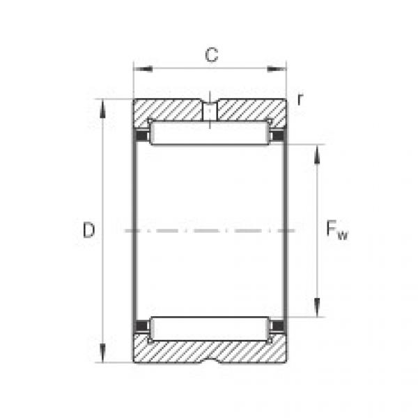 Rodamiento NKS45 INA #1 image