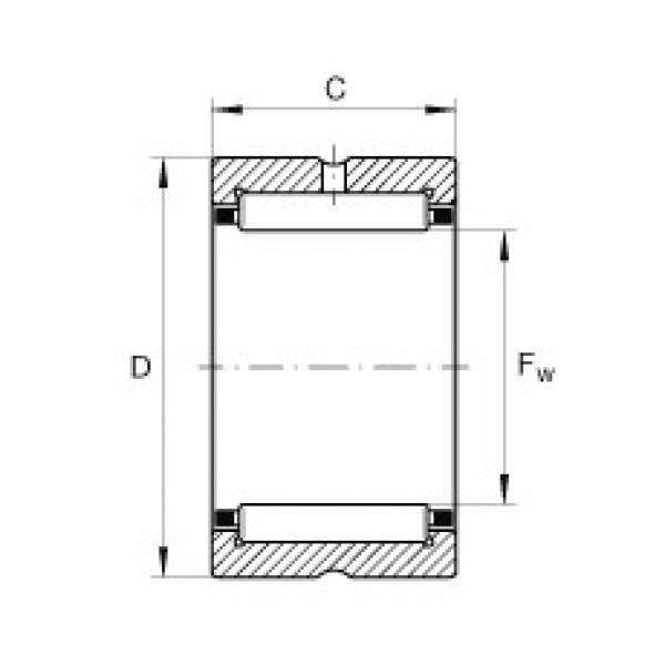 Rodamiento NCS1616 INA #1 image