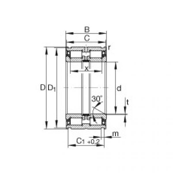 Rodamiento SL045048-PP INA #1 image