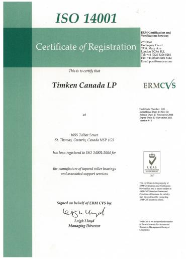 Timken Canada LP