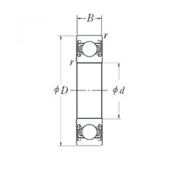 Rodamiento B8-79D NSK #1 image