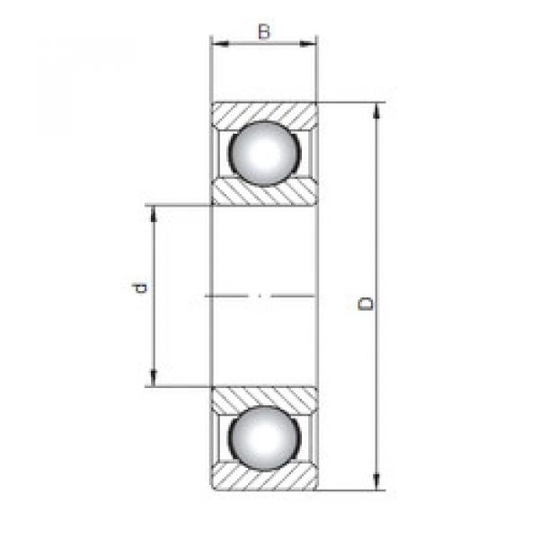 Rodamiento 61864 ISO #1 image