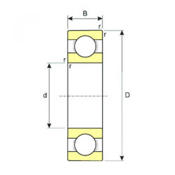 Rodamiento 618/900 MA ISB #1 image