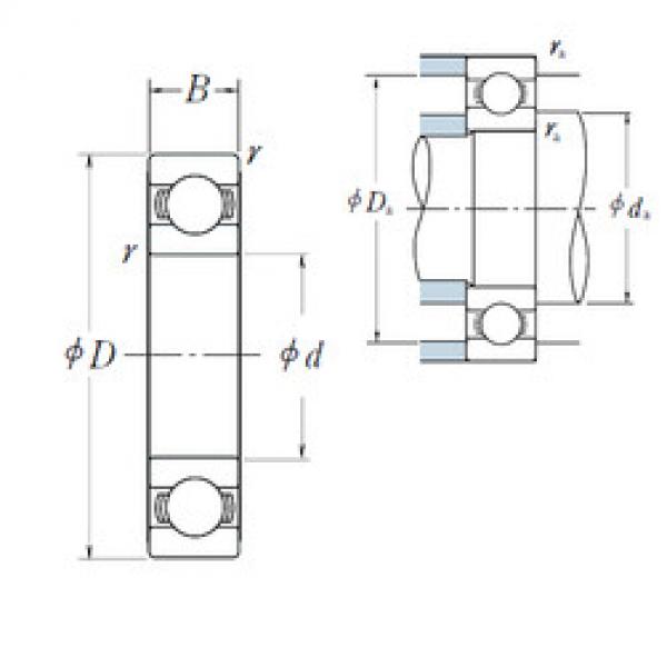 Rodamiento 6205 NSK #1 image