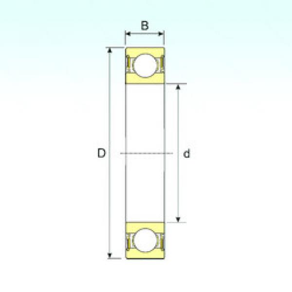 Rodamiento 6026-2RS ISB #1 image