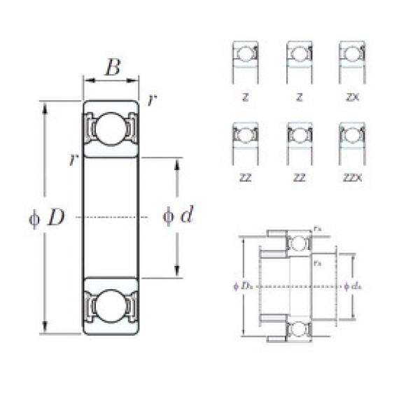 Rodamiento 6305ZZ KOYO #1 image