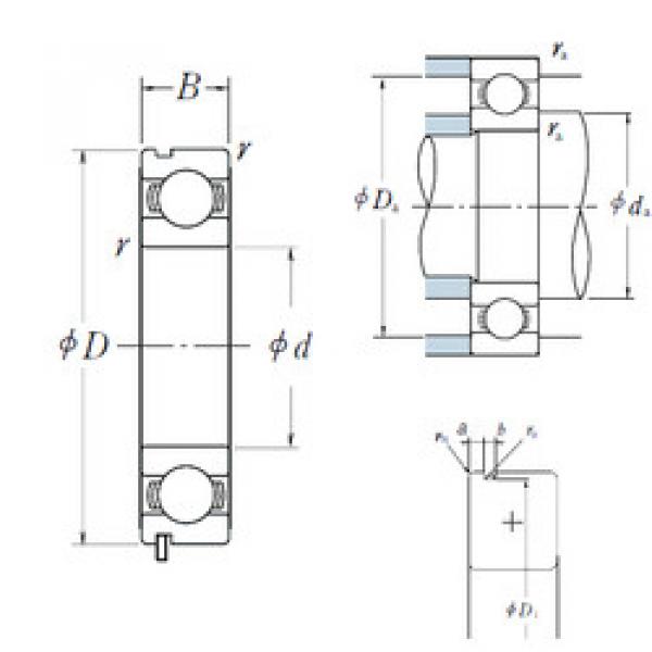 Rodamiento 6314N NSK #1 image