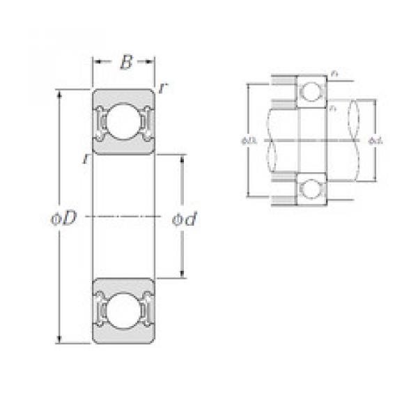 Rodamiento 6009LLB NTN #1 image