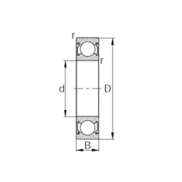 Rodamiento 6012ZZ KBC #1 image